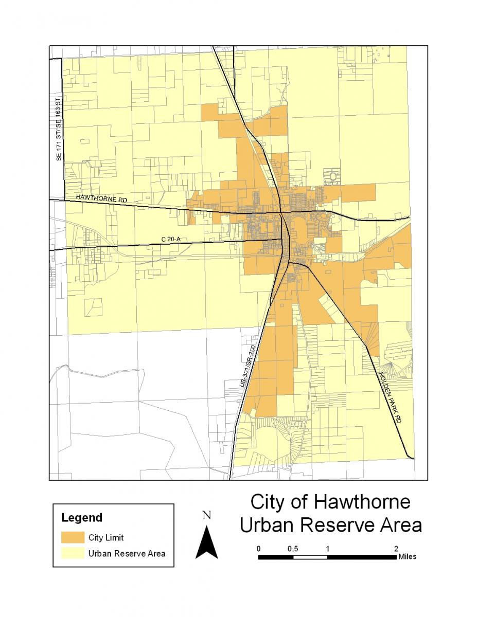 Hawthorne Urban Reserve Area