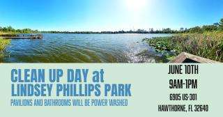 Clean-up Day at Lindsey Phillips Park